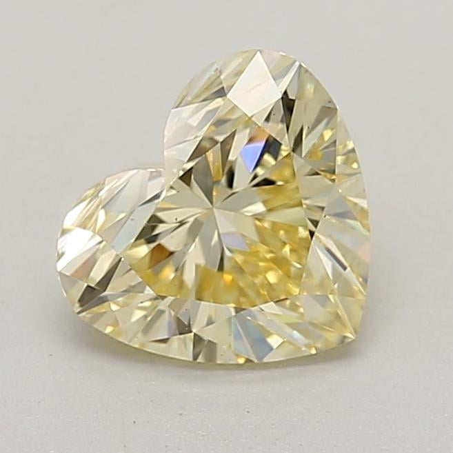 1.11 Ct. Fancy  Yellow Heart Lab Grown Diamond