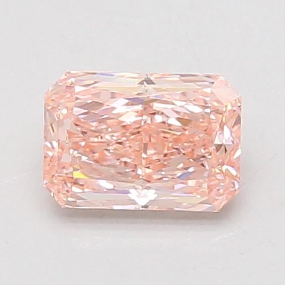 0.96 Ct. Fancy Vivid Pink Radiant Lab Grown Diamond