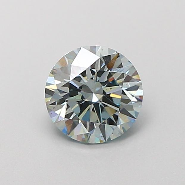 1.03 Ct. Fancy Blue Round Lab Grown Diamond