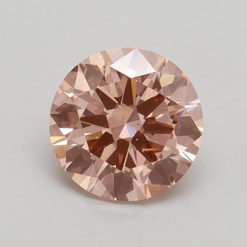 1.40 Ct. Fancy Intense Pink Round Lab Grown Diamond