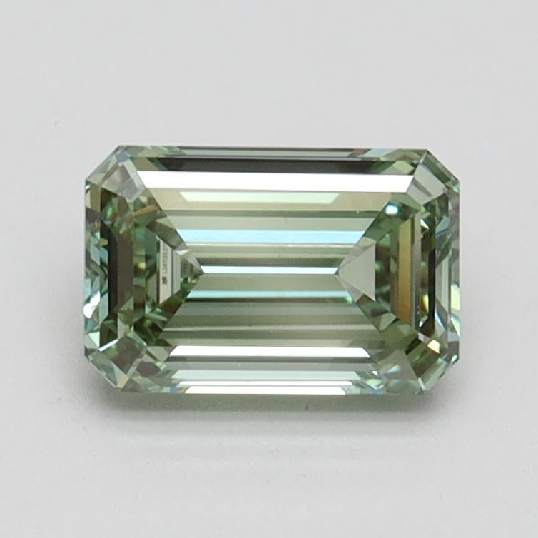 1.04 Ct. Fancy Intense Pacific Green Emerald Lab Grown Diamond