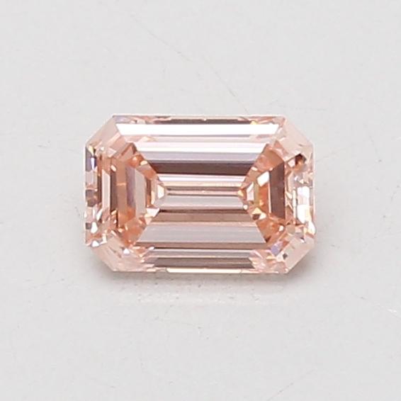 0.53 Ct. Fancy Intense Pink Emerald Lab Grown Diamond