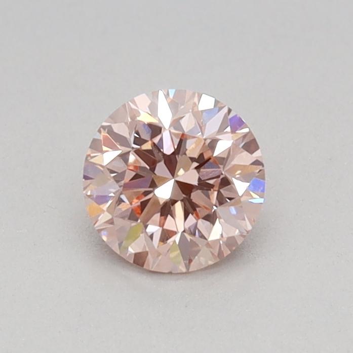 0.31 Ct. Fancy Intense Pink Round Lab Grown Diamond