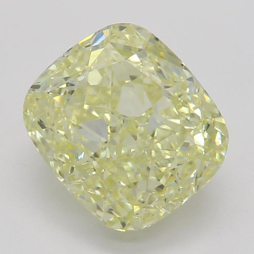 2.02 Ct. Fancy Light Yellow Cushion Diamond