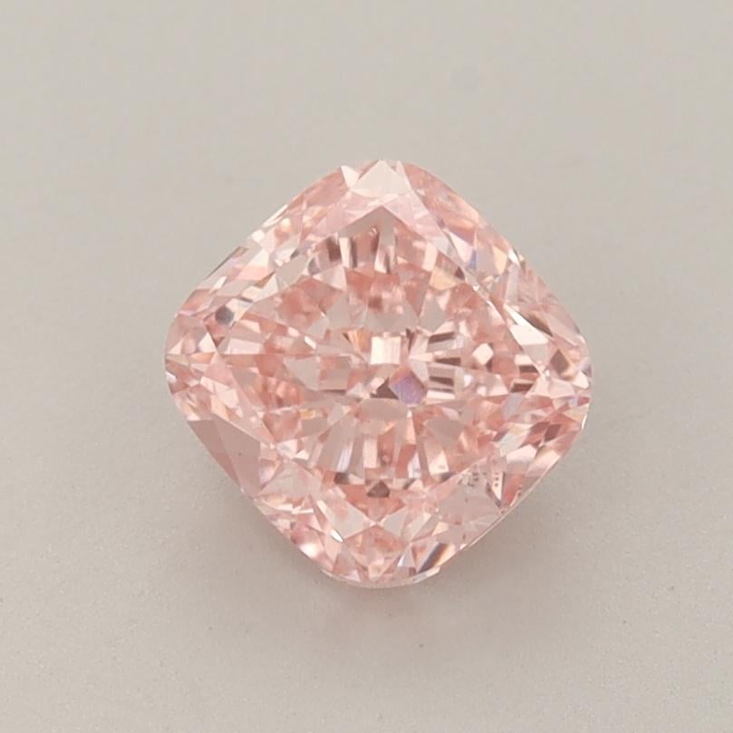 1.22 Ct. Fancy Pink Cushion Lab Grown Diamond