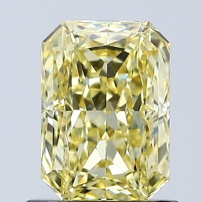 1.05 Ct. Fancy Vivid Yellow Radiant Lab Grown Diamond