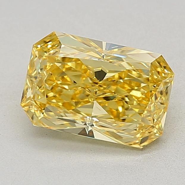 2.04 Ct. Fancy Vivid  Yellow Radiant Lab Grown Diamond