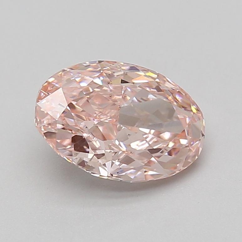 2.05 Ct. Fancy Vivid Pink Oval Lab Grown Diamond