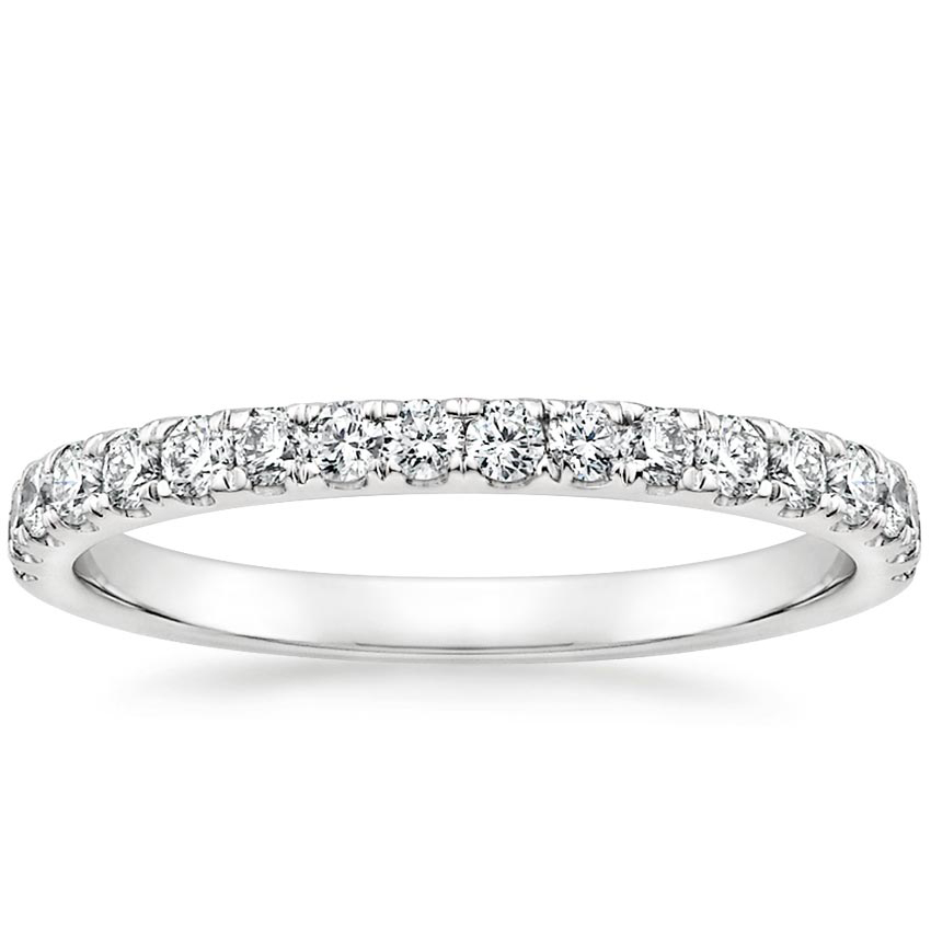 Platinum Constance Diamond Ring (1/3 ct. tw.), large top view