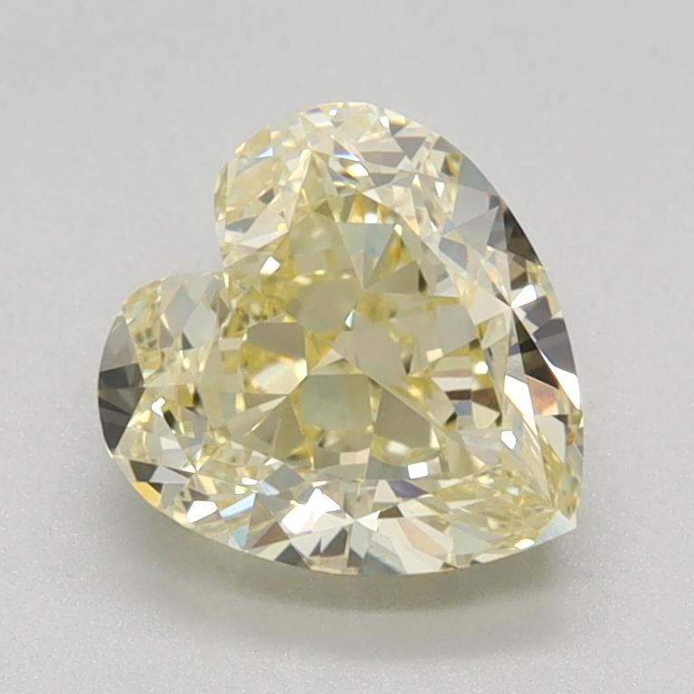 1.54 Ct. Fancy Intense Yellow Heart Lab Grown Diamond