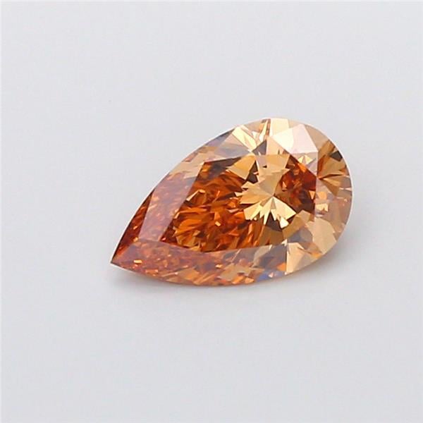 1.18 Ct. Fancy Light Brown Pear Lab Grown Diamond