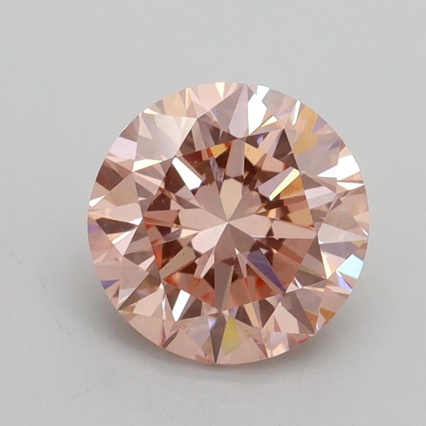 1.80 Ct. Fancy Intense Pink Round Lab Grown Diamond