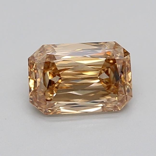 1.03 Ct. Light  Brown Radiant Lab Grown Diamond