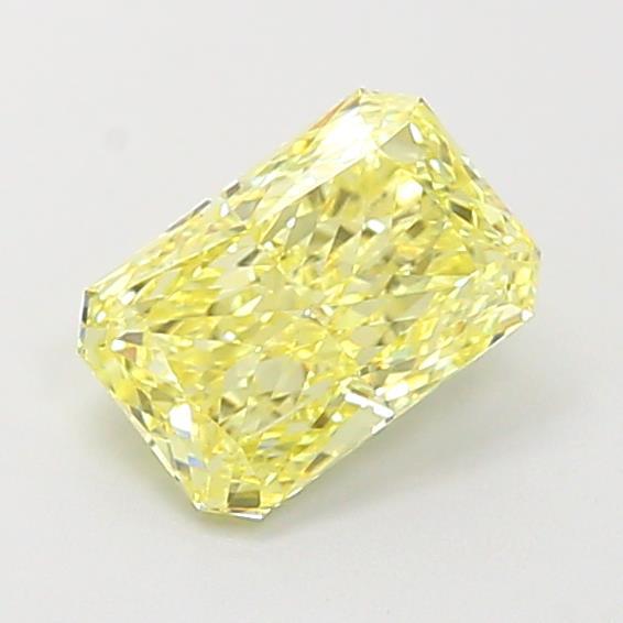 1.09 Ct. Fancy Intense Yellow Radiant Lab Grown Diamond