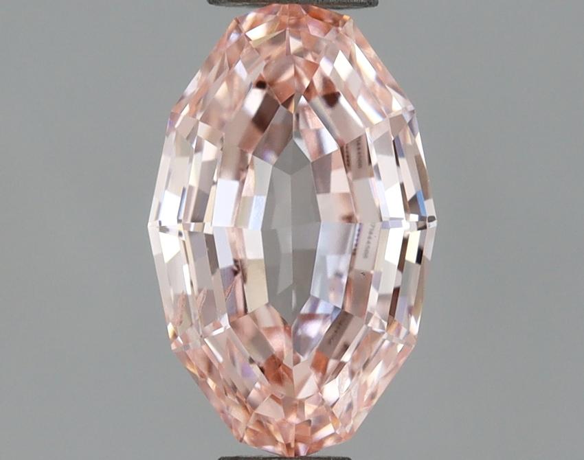 1.00 Ct. Fancy Intense Pink Oval Lab Grown Diamond