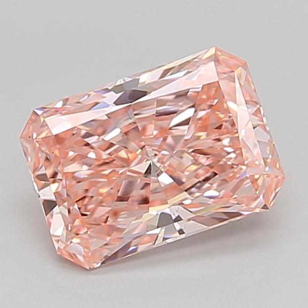 2.03 Ct. Fancy Vivid  Pink Radiant Lab Grown Diamond