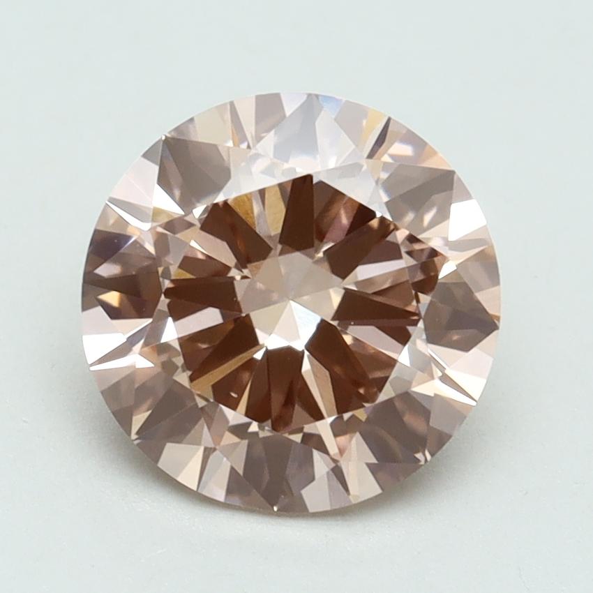 2.30 Ct. Fancy Intense Pink Round Lab Grown Diamond