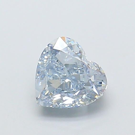 1.03 Ct. Fancy Light Gray Blue Heart Lab Grown Diamond