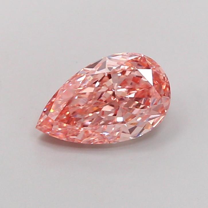 2.01 Ct. Fancy Vivid Pink Pear Lab Grown Diamond