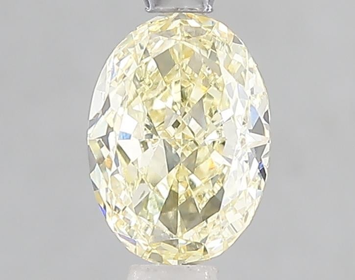 1.02 Ct. Fancy Yellow Oval Lab Grown Diamond