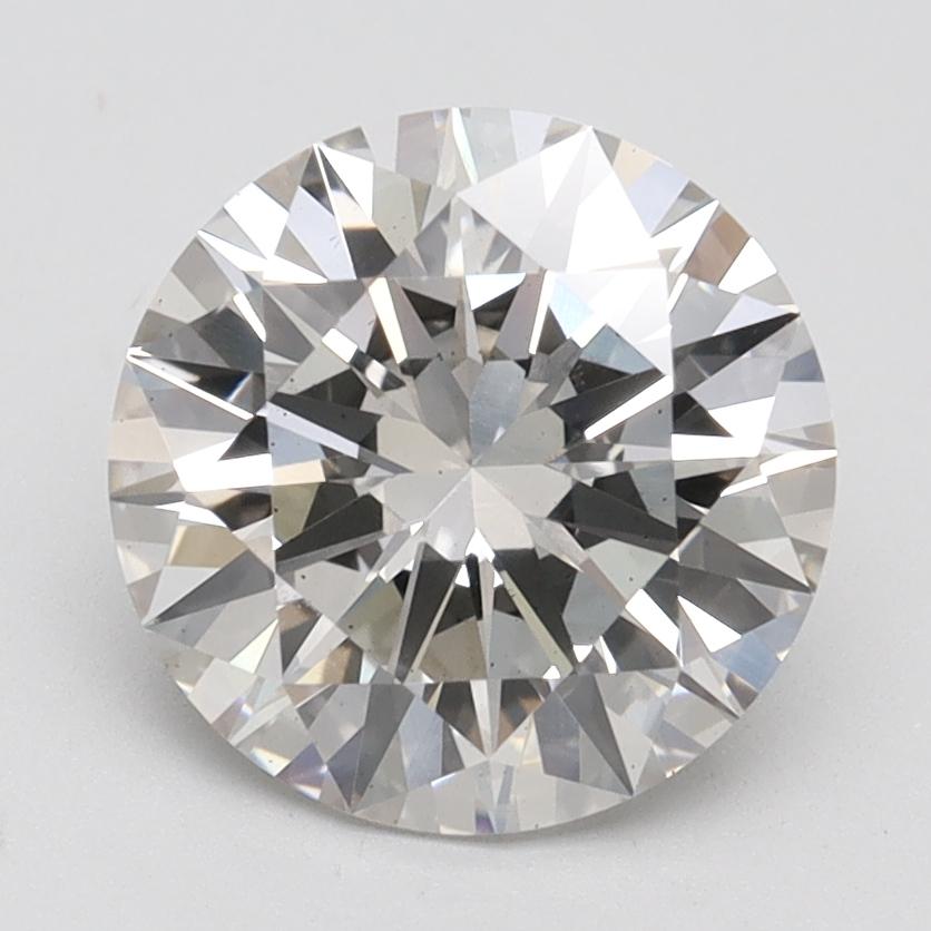 2.56 Ct. Fancy Vivid Blue Round Lab Grown Diamond