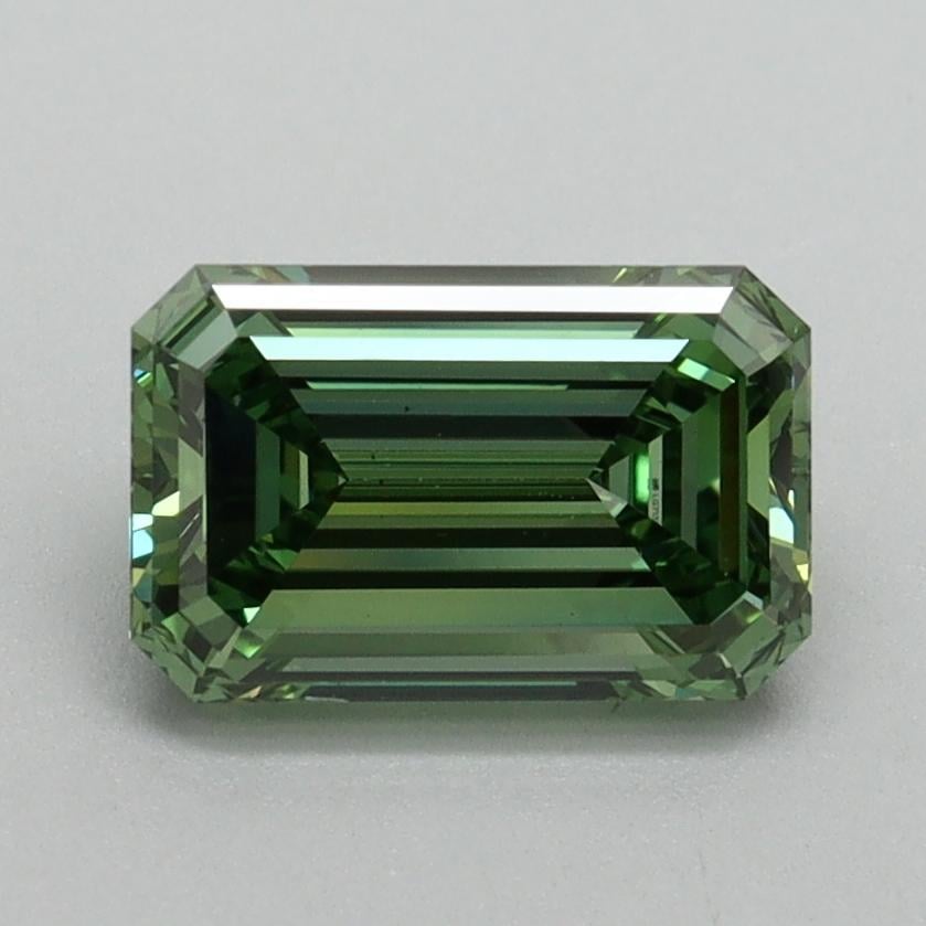1.50 Ct. Fancy Vivid Green Emerald Lab Grown Diamond