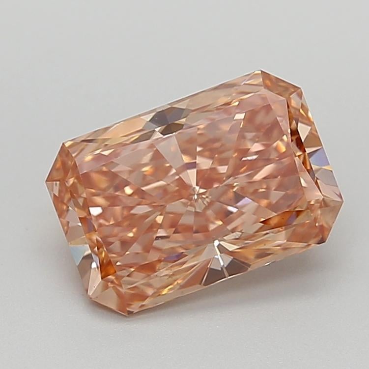2.99 Ct. Fancy Vivid  Orange Radiant Lab Grown Diamond