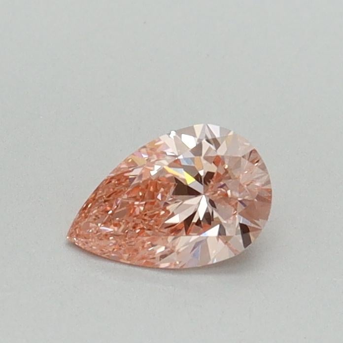 0.30 Ct. Fancy Intense Pink Pear Lab Grown Diamond