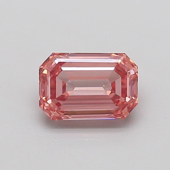 1.03 Ct. Fancy Intense Brownish Pink Emerald Lab Grown Diamond