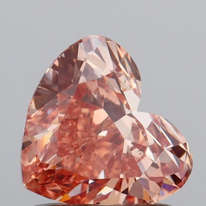 1.10 Ct. Fancy Vivid  Pink Pear Lab Grown Diamond