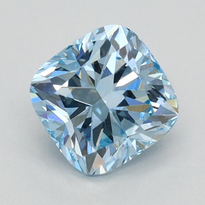 0.95 Ct. Fancy Blue Cushion Lab Grown Diamond