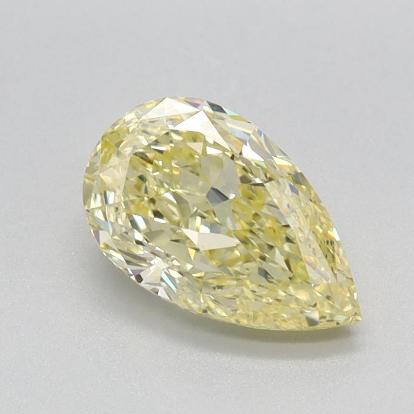 1.17 Ct. Fancy Intense Yellow Pear Lab Grown Diamond