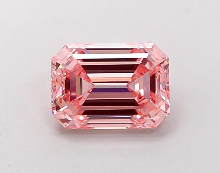 1.17 Ct. Fancy Intense Pink Emerald Lab Grown Diamond