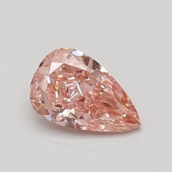 0.53 Ct. Fancy Vivid Pink Pear Lab Grown Diamond