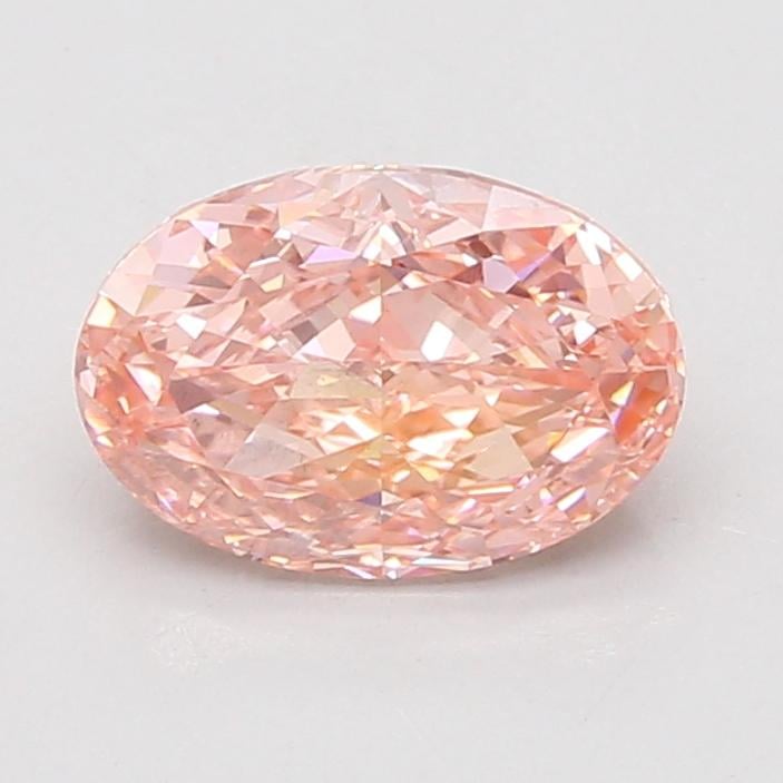 2.04 Ct. Fancy Vivid Pink Oval Lab Grown Diamond