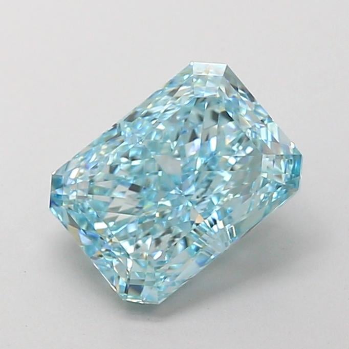 2.37 Ct. Fancy Vivid  Blue Radiant Lab Grown Diamond