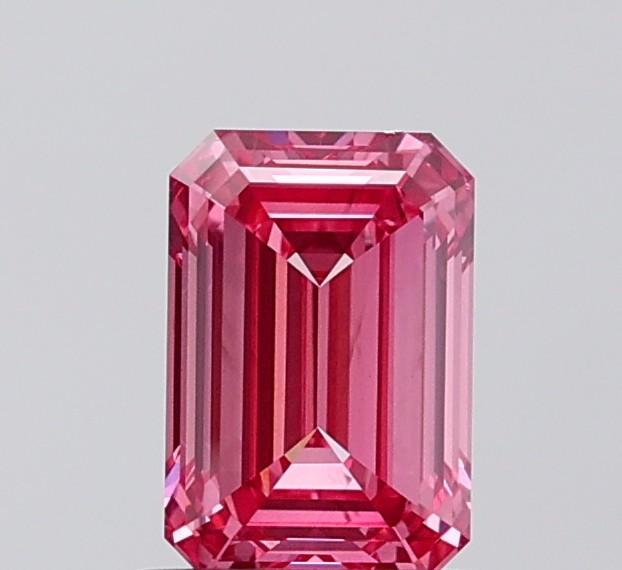 1.17 Ct. Fancy Vivid Pink Emerald Lab Grown Diamond