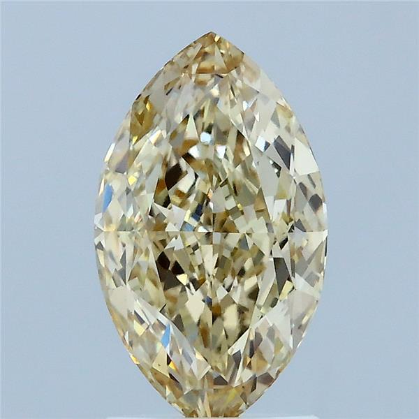 2.03 Ct. Fancy Light Yellow Marquise Lab Grown Diamond