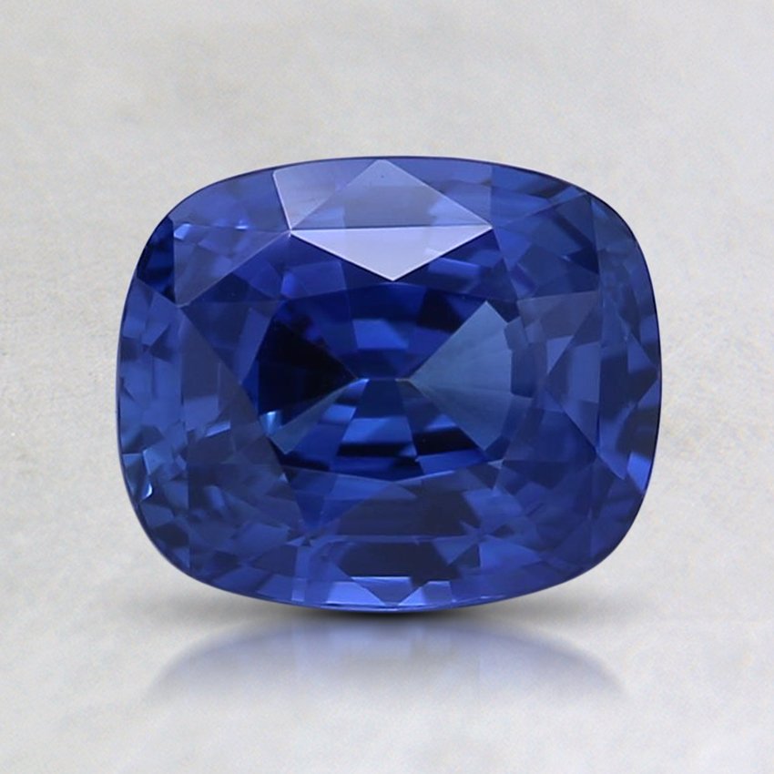 7.2x6mm Premium Blue Cushion Sapphire