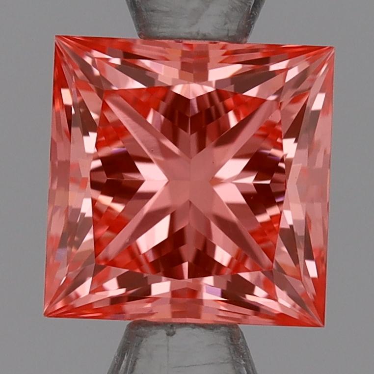 1.09 Ct. Fancy Vivid Pink Princess Lab Grown Diamond
