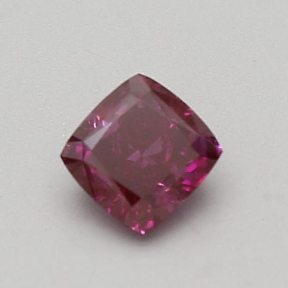 0.57 Ct. Fancy Deep Pink Cushion Lab Grown Diamond