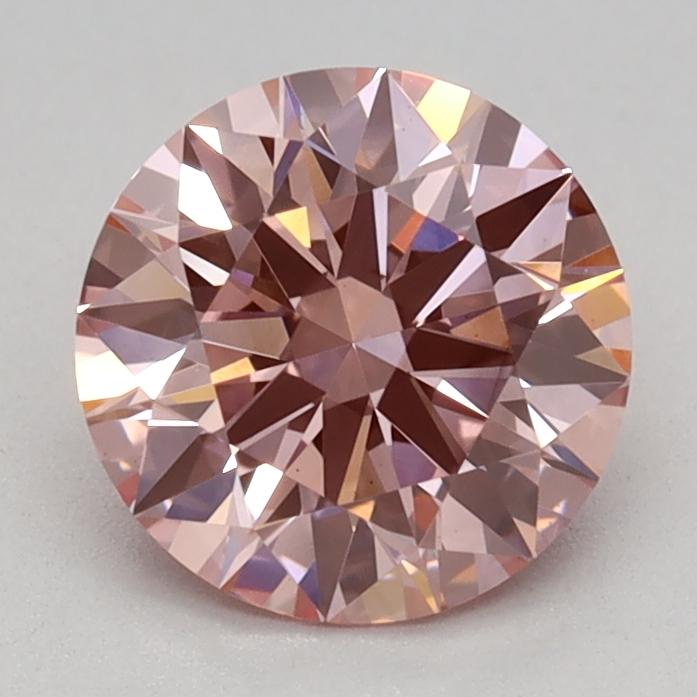 1.04 Ct. Fancy Intense Pink Round Lab Grown Diamond
