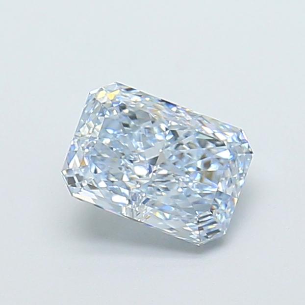 1.04 Ct. Fancy Intense Blue Radiant Lab Grown Diamond