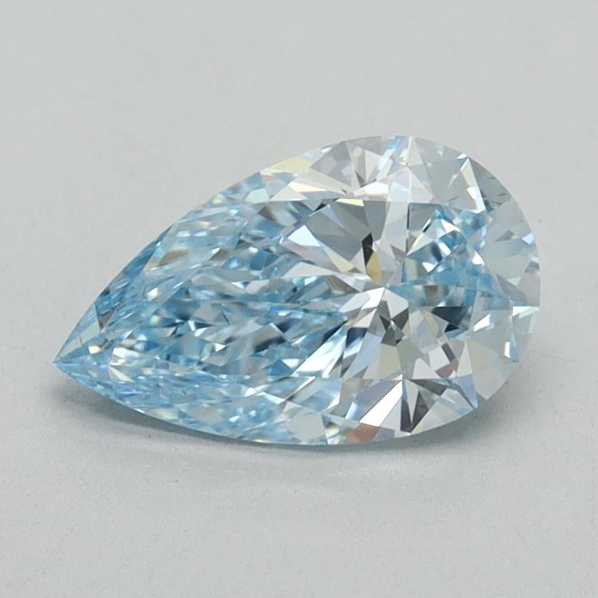 1.04 Ct. Fancy Intense Blue Pear Lab Grown Diamond