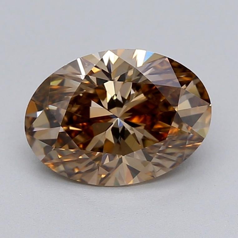 1.50 Ct. Fancy  Brown Oval Lab Grown Diamond