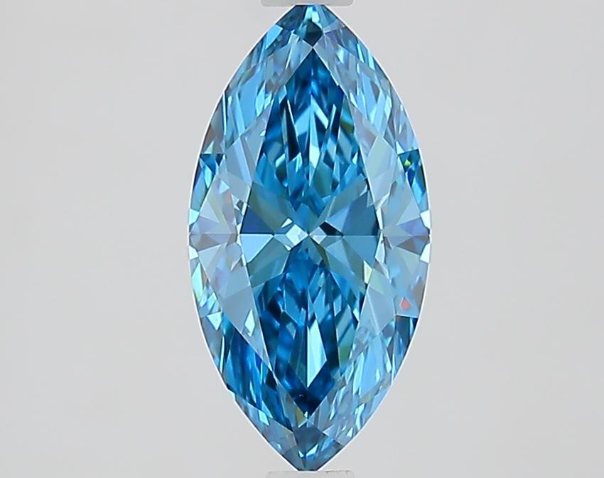 1.19 Ct. Fancy Vivid Blue Marquise Lab Grown Diamond