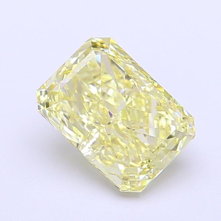 1.80 Ct. Fancy Light  Yellow Radiant Lab Grown Diamond