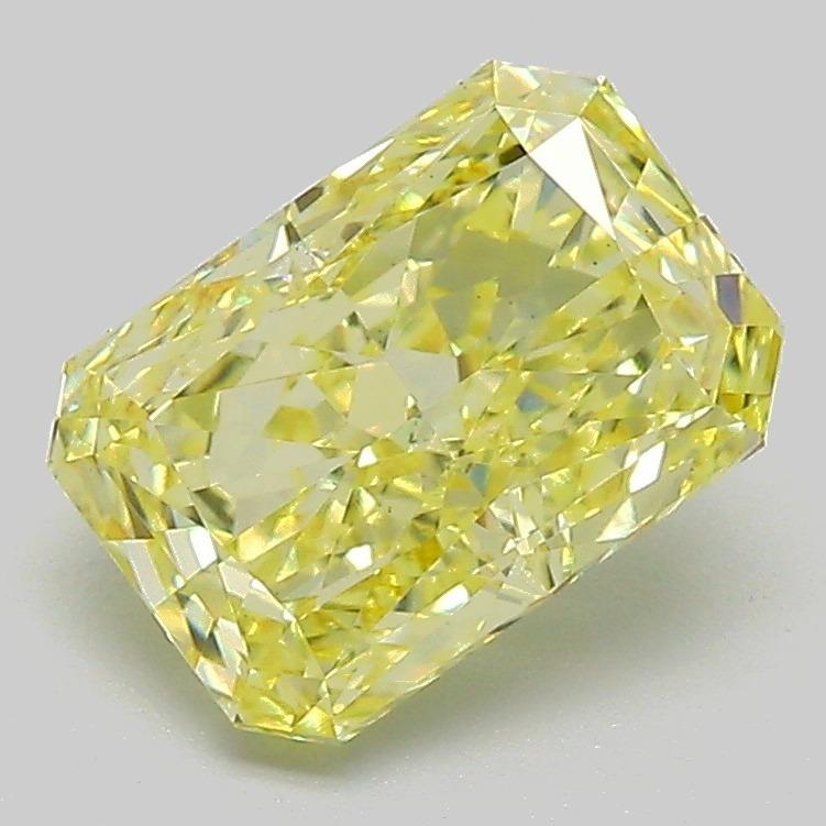 2.06 Ct. Fancy Intense Yellow Radiant Lab Grown Diamond