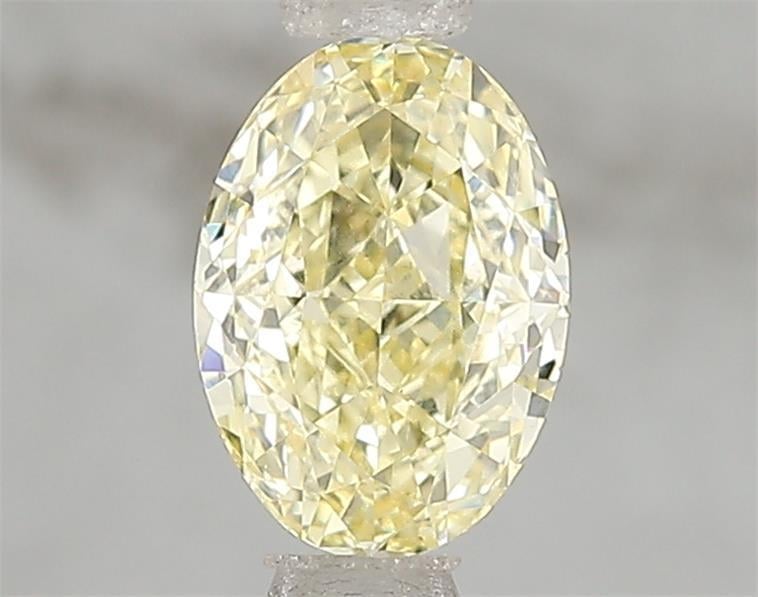 1.05 Ct. Fancy Intense Yellow Oval Lab Grown Diamond
