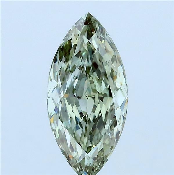 1.53 Ct. Fancy Green Marquise Lab Grown Diamond